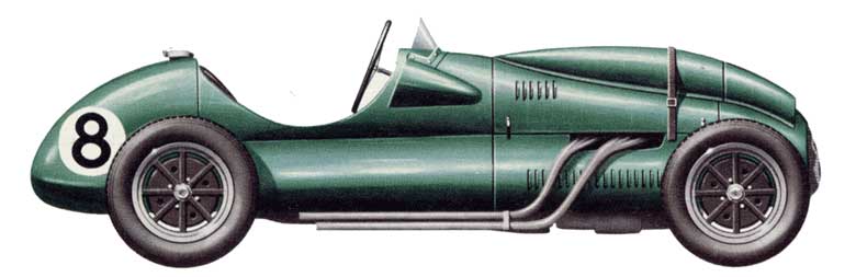 Cooper Bristol sideview painting