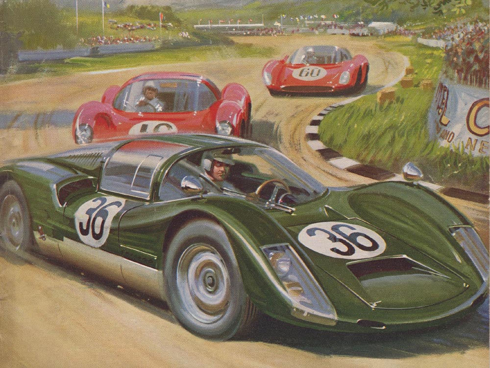 Porshe Carrera 6 magazine cover