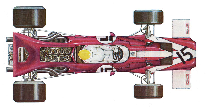 Surtees TS5 drawing from the cover of Model Cars magazine