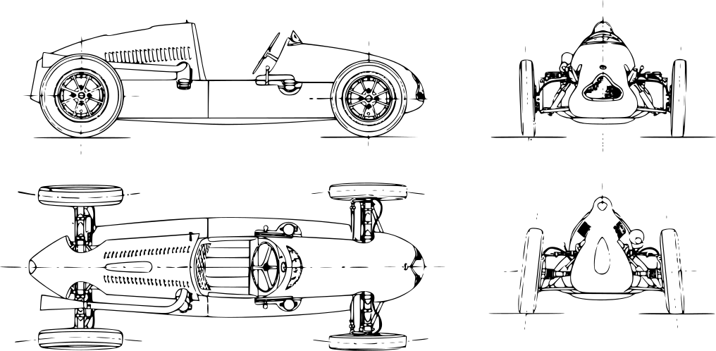 Cooper Norton M7 technical drawing