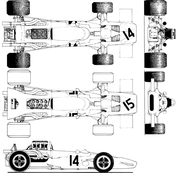 Surtees TS5 blueprints