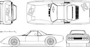 Rover BRM plan drawing