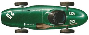Vanwall top view