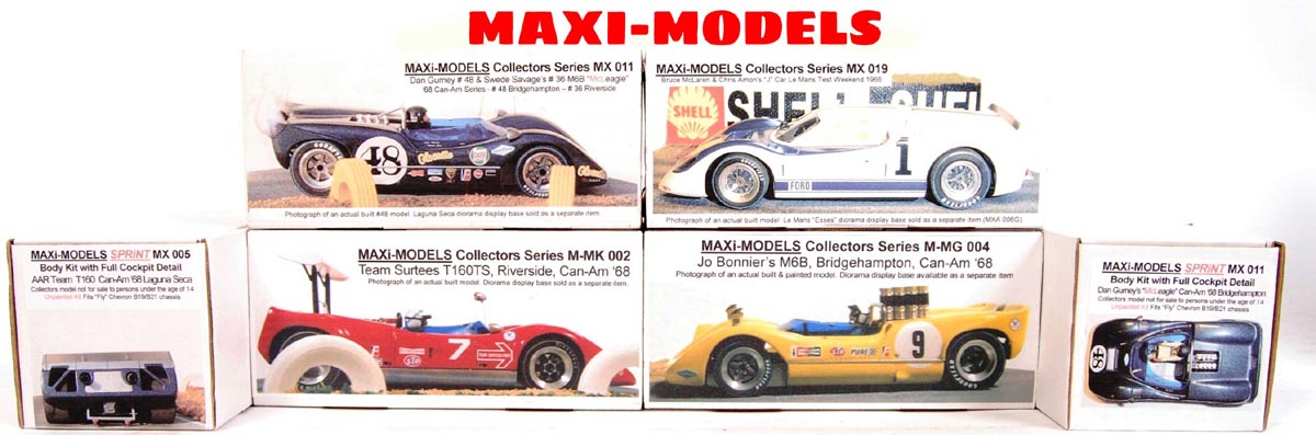 Maxi Models MX-001 McLaren M6 Denny Hulme and Bruce MacLaren