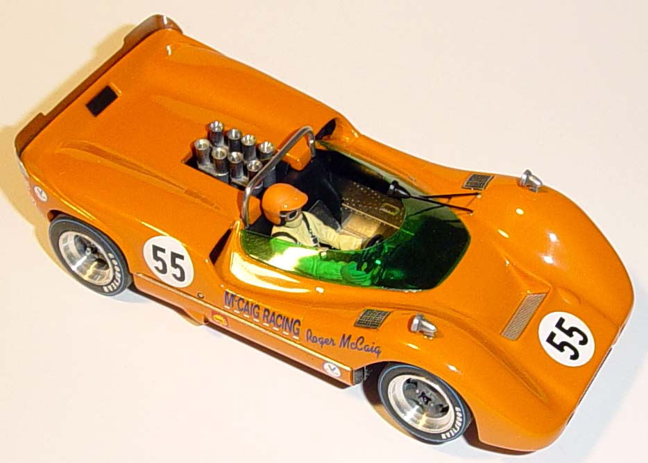 Maxi Models MX 004D McLaren M6B #55 Rodger McCaig
