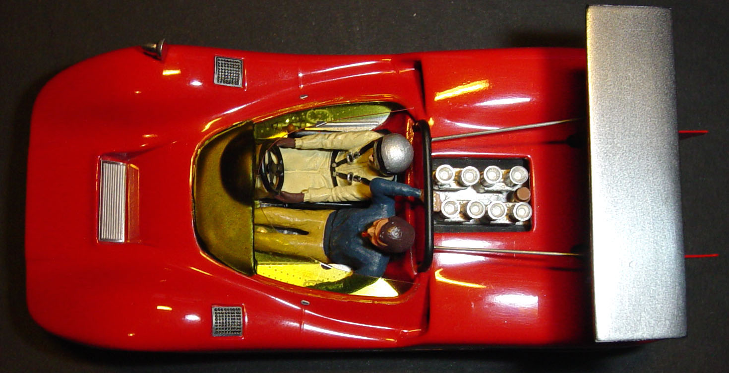 Maxi Models MX-006 McLaren M6 1967 High wing test car