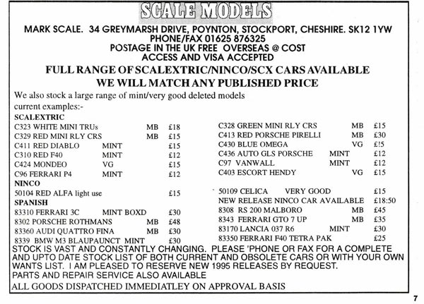 Scale advert