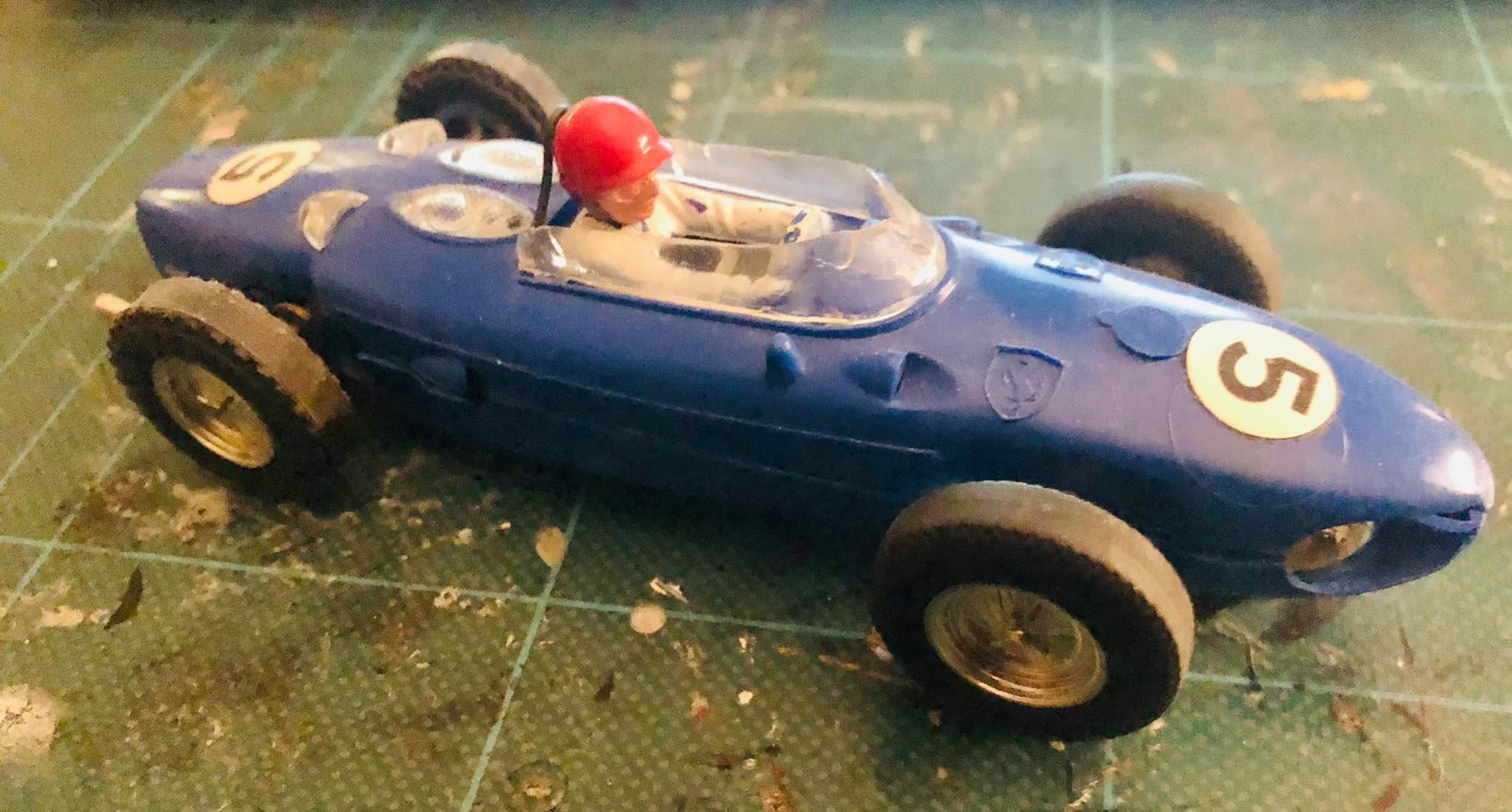 Ferrari C62 Slotcar von Scalextric , RX Motor , seltenes Exemplar