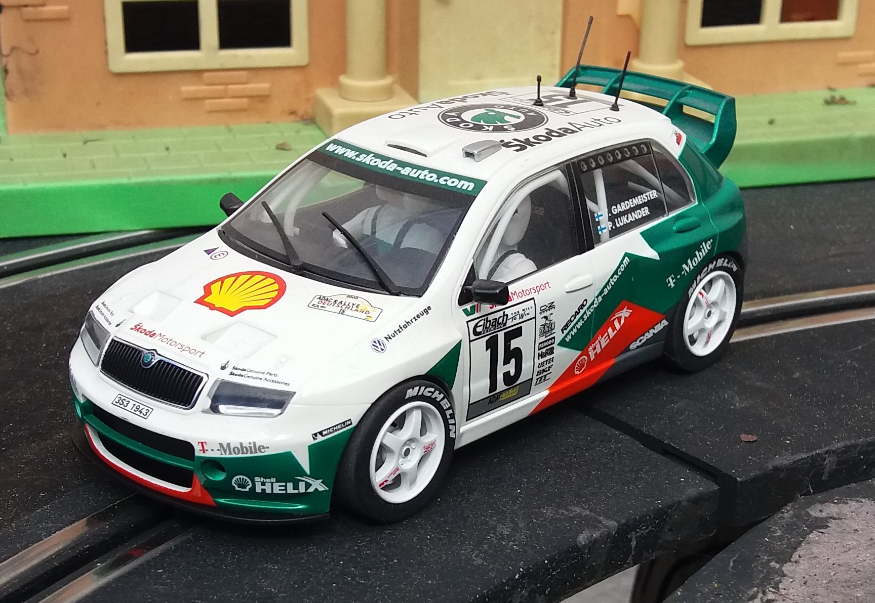 Skoda Fabia WRC Scalextric