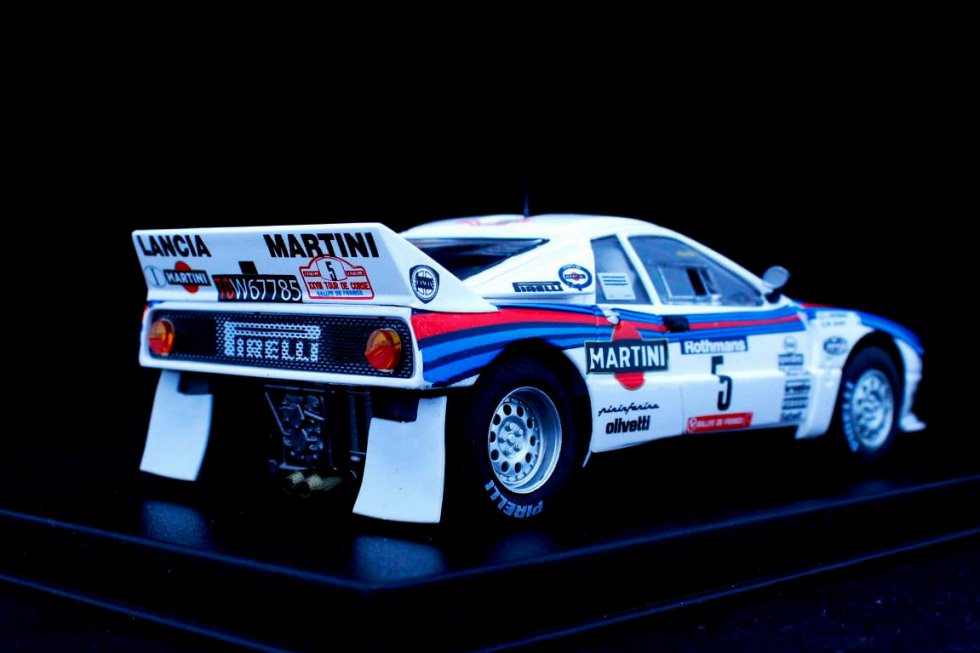 1/12 Top Marques 1983 Lancia Rally 037 #9 Winner Rallye Tour
