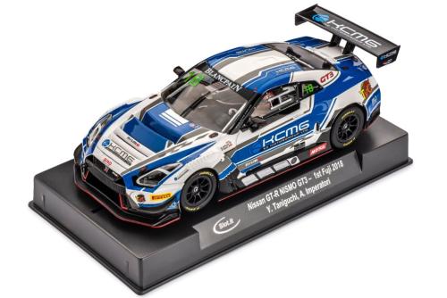 Nissan GT-R Nismo GT3 KCMG ミニカー #18 1 43 Nissan Gt-r Nismo KCMG No.18 Spa by Spark in Blue and