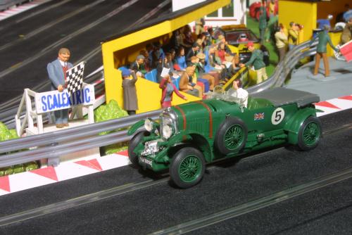 Scalextric Bentley C64 Noire – Tri-ang, Dans Sa Boîte, Excellent état, Slot Racing