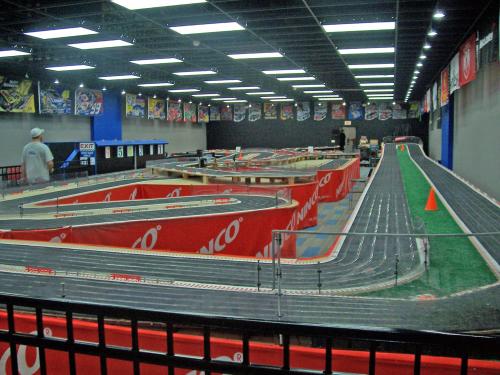 Big best sale scalextric sets