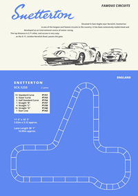 Snetterton track plan