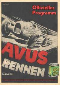 AVUS programme cover
