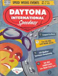 Daytona programme cover