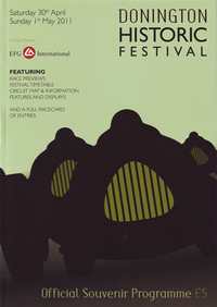 Donington Park programme cover