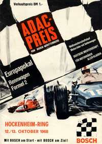 Hockenheim programme cover