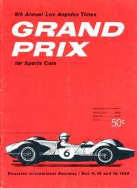 Riverside programme cover
