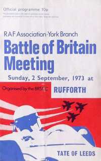 Rufforth programme cover