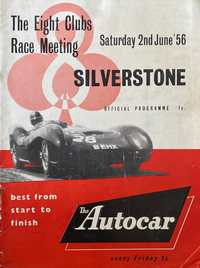 Silverstone programme cover