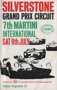 Silverstone programme cover