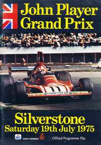 Silverstone programme cover
