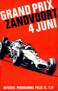 Zandvoort programme cover