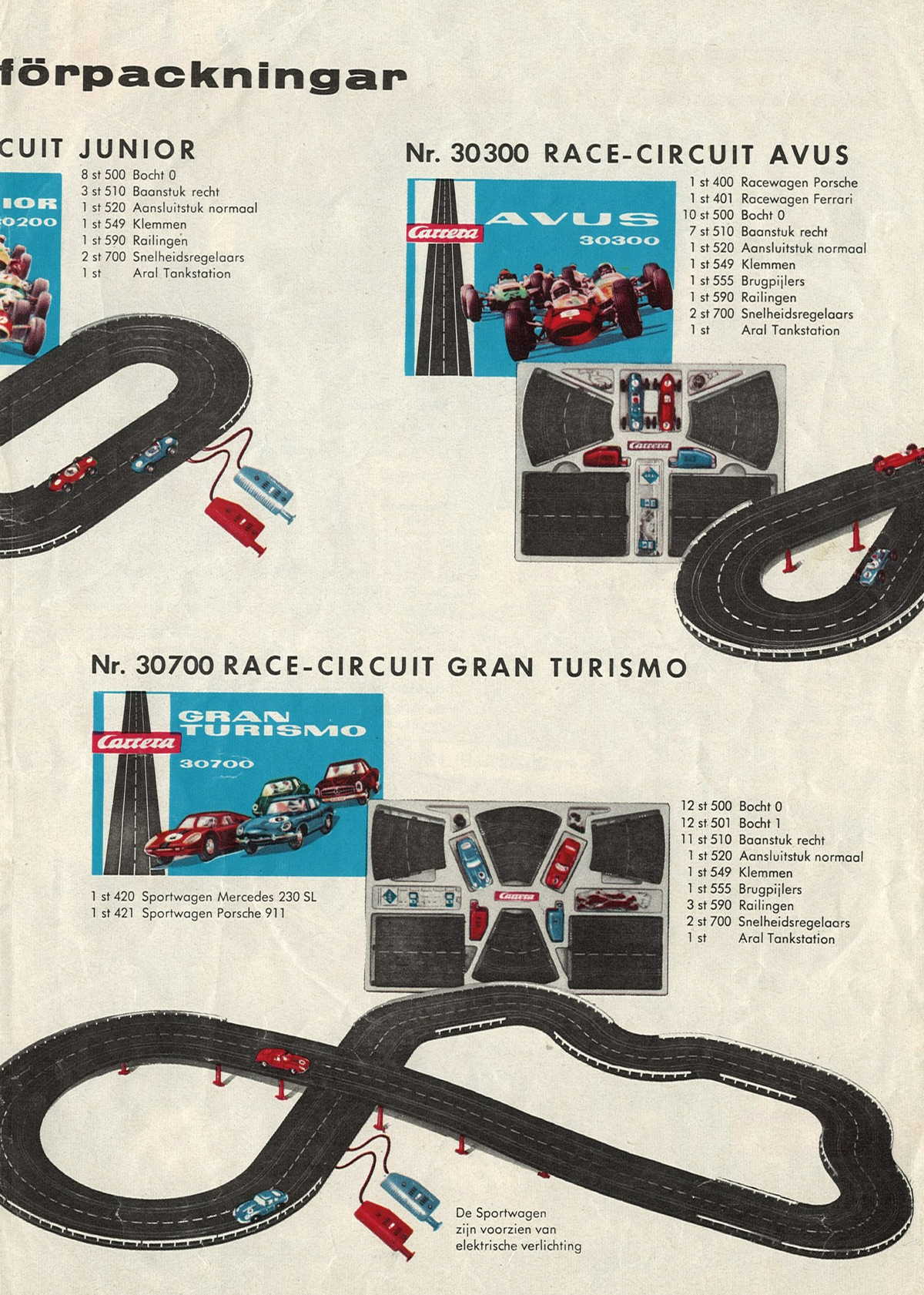 Carrera Catalogue 1966 page 3