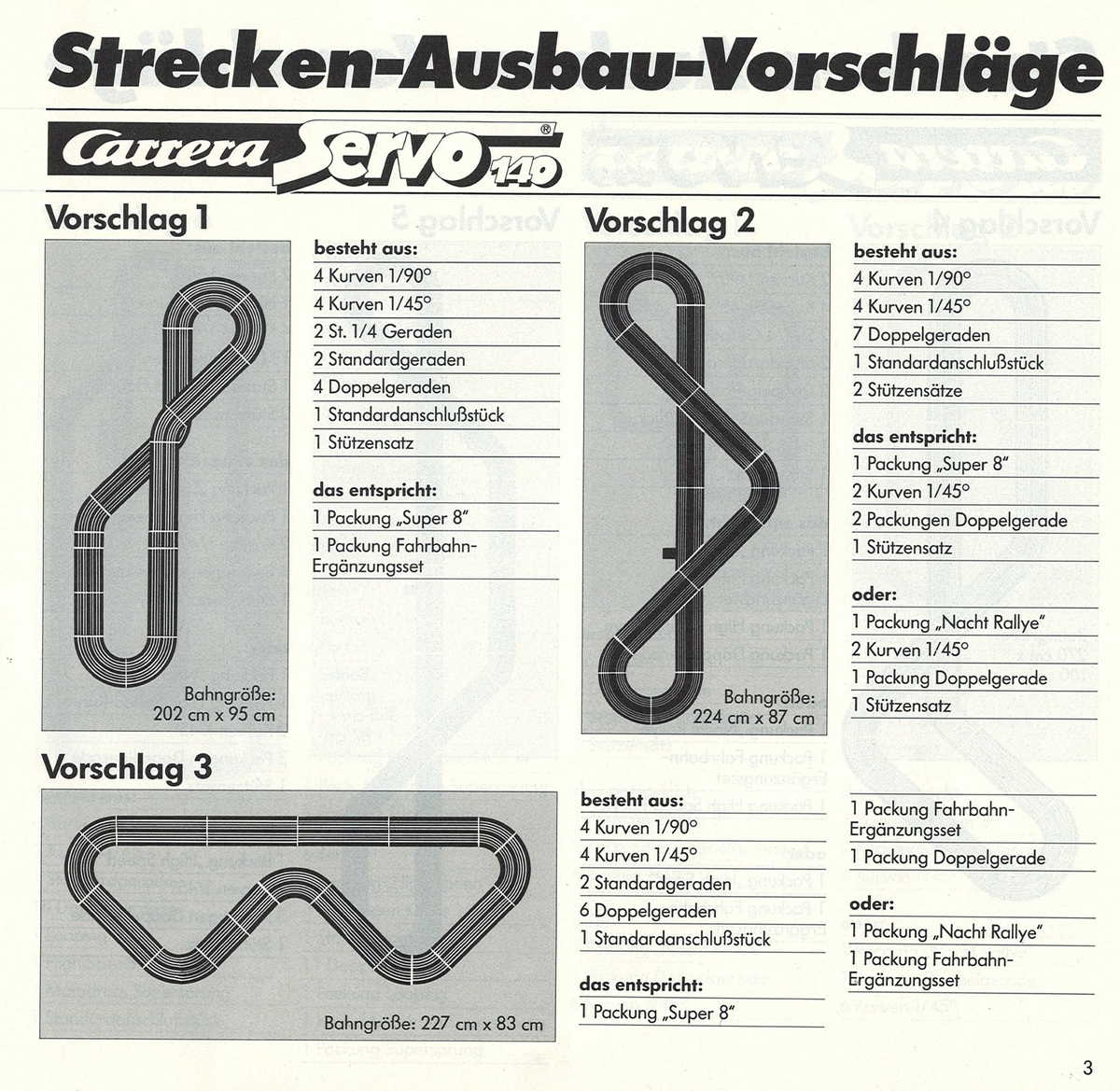 Carrera Catalogue 1987 page 19