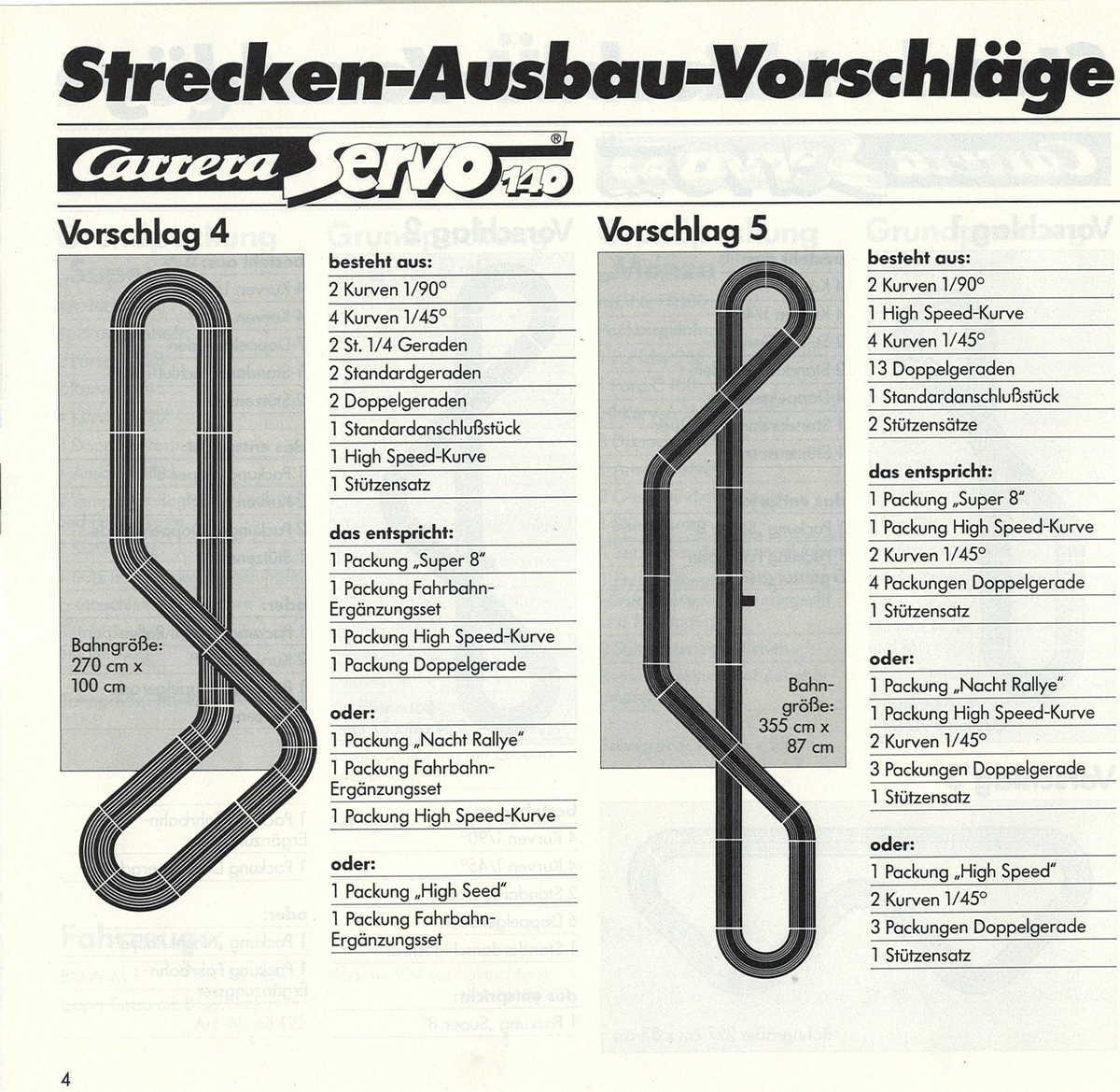 Carrera Catalogue 1987 page 20