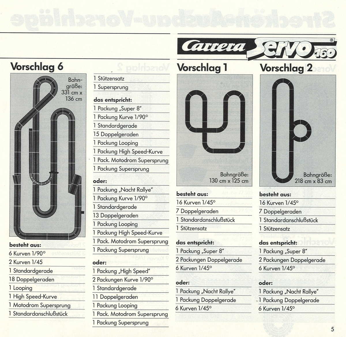 Carrera Catalogue 1987 page 21