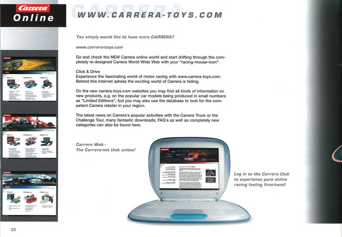 Carrera Catalogue 2004 page 22