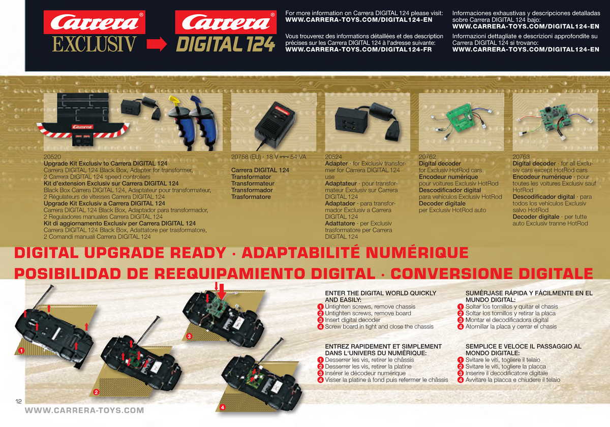 Carrera Catalogue 2009 page 12