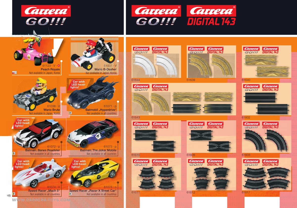 Carrera Catalogue 2009 page 46