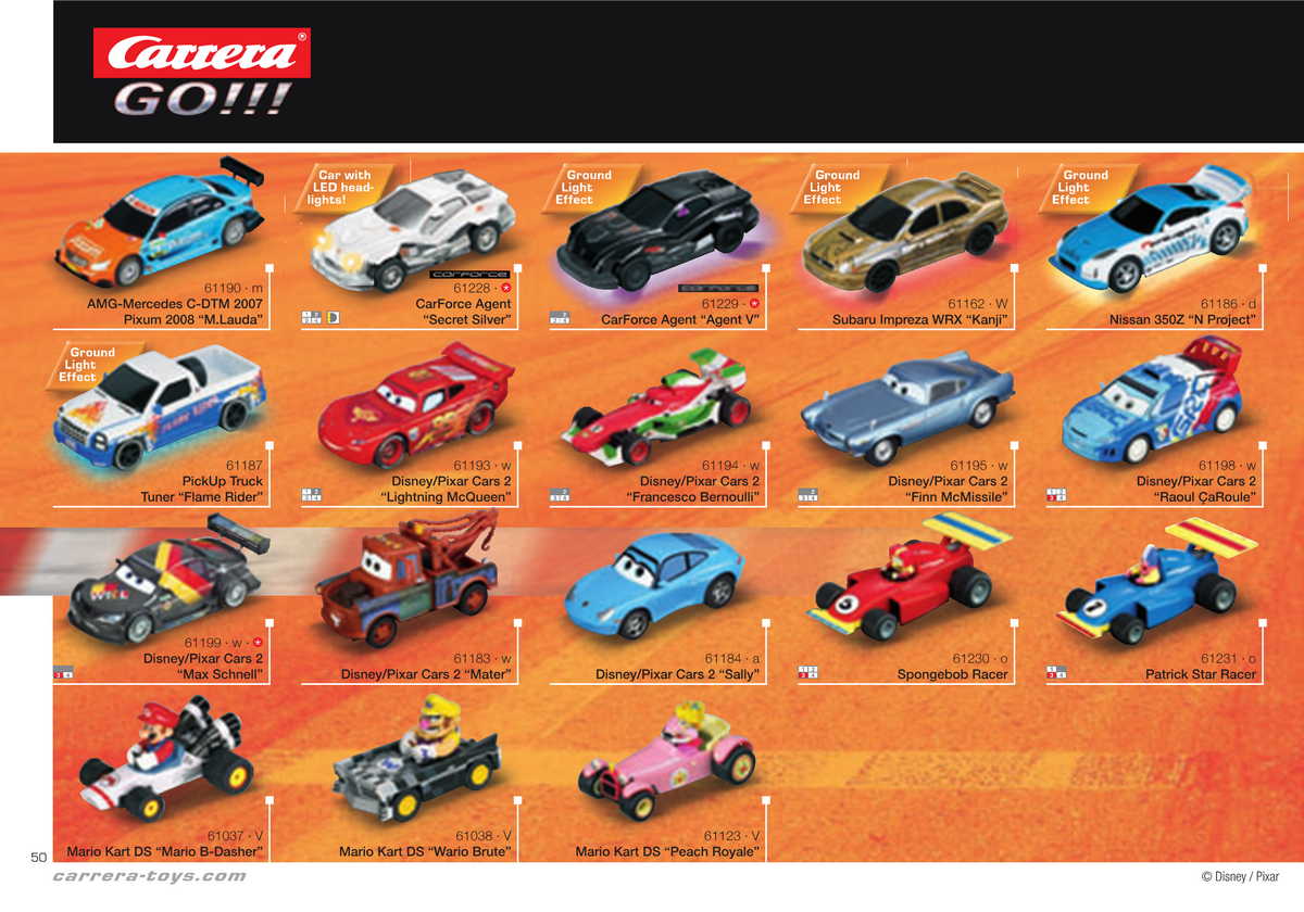 Carrera Catalogue 2011 page 50