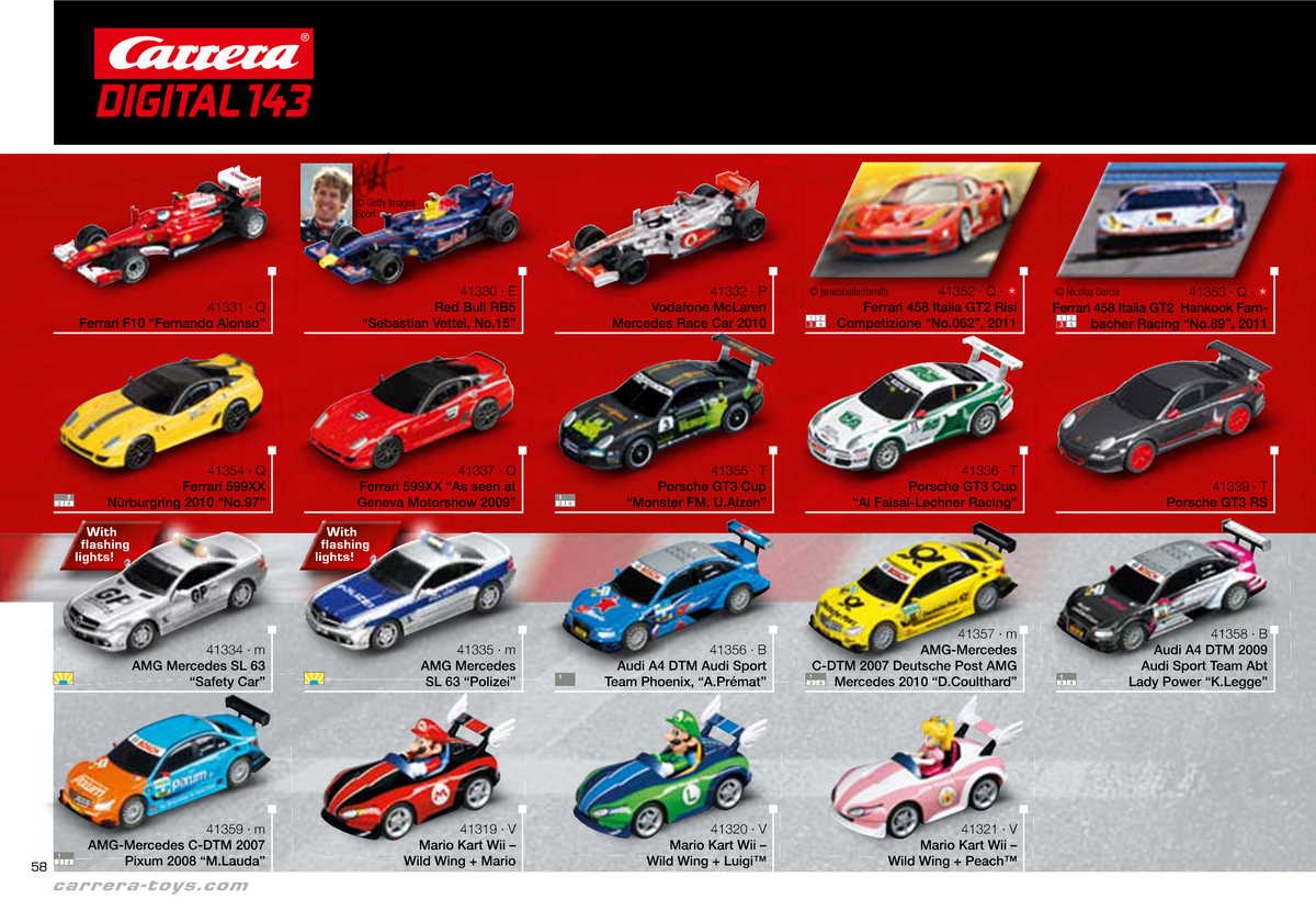 Carrera Catalogue 2011 page 58