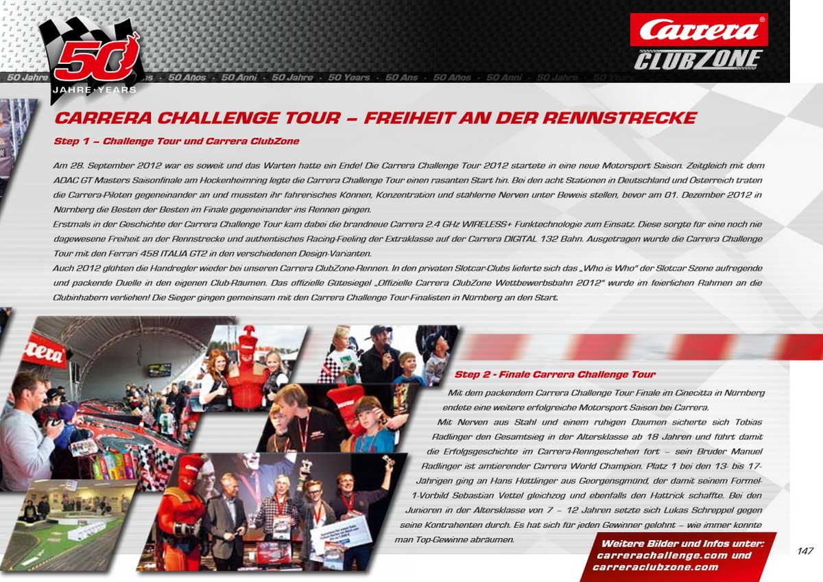 Carrera Catalogue 2013 page 147