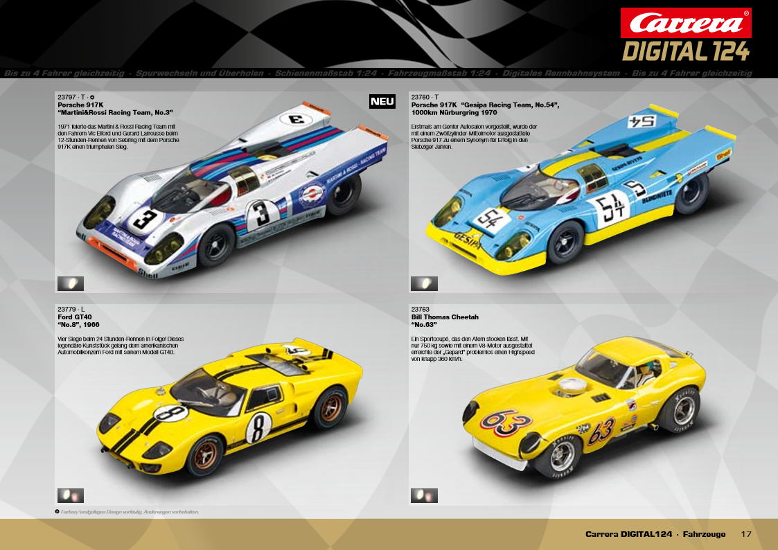 Carrera Catalogue 2014 page 17