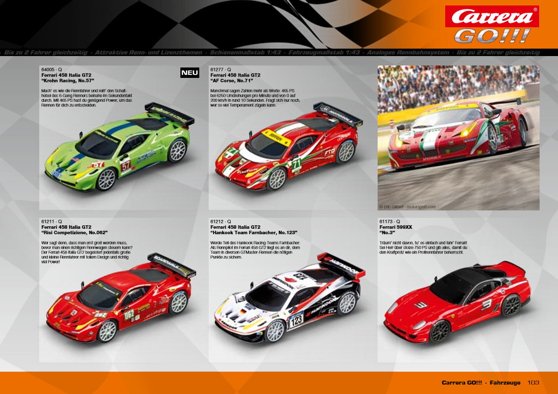 Carrera Catalogue 2014 page 103