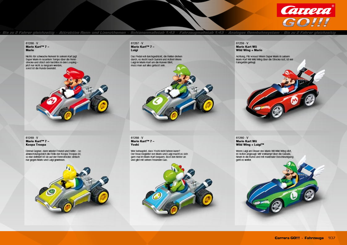 Carrera Catalogue 2014 page 107