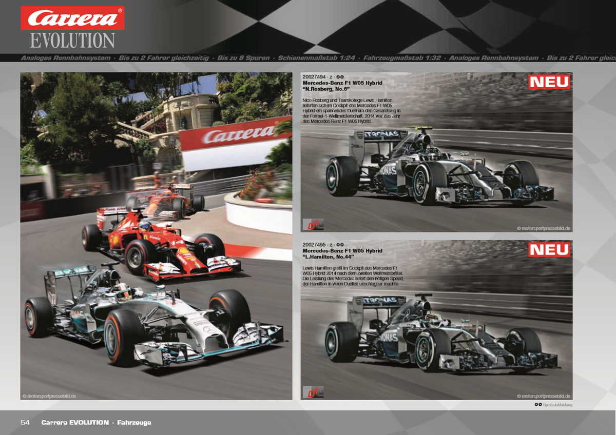 Carrera Catalogue 2015 page 54