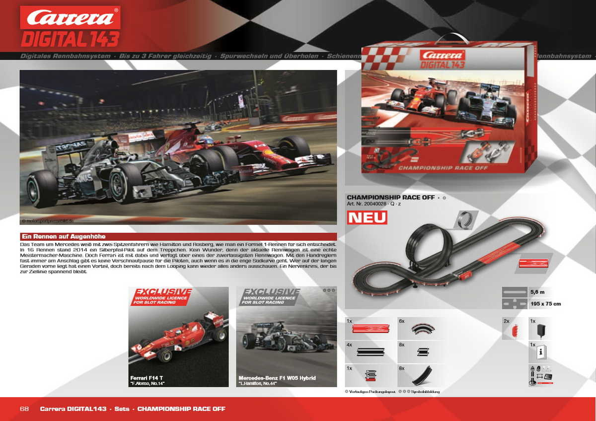 Carrera Catalogue 2015 page 68