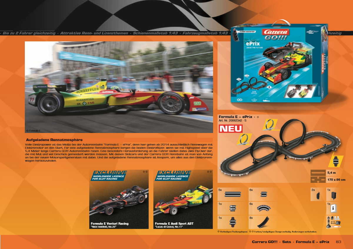 Carrera Catalogue 2015 page 83