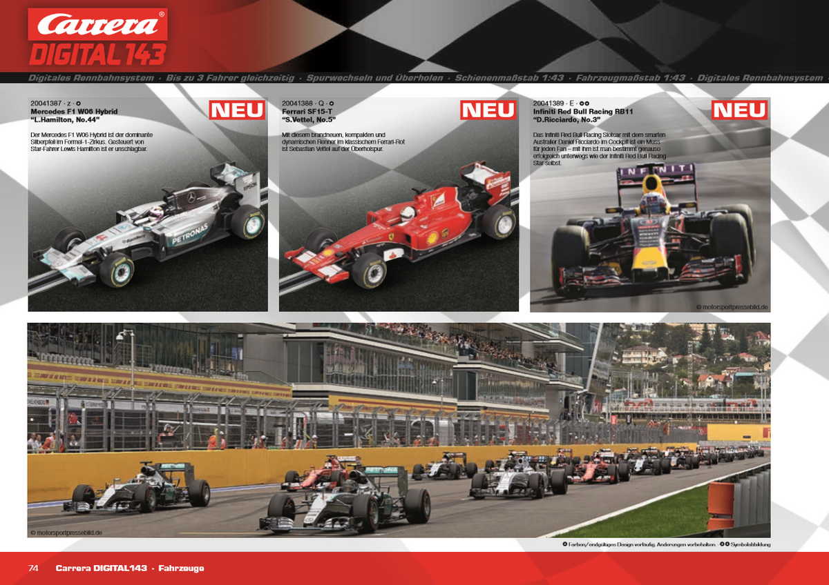 Carrera Catalogue 2016 page 74