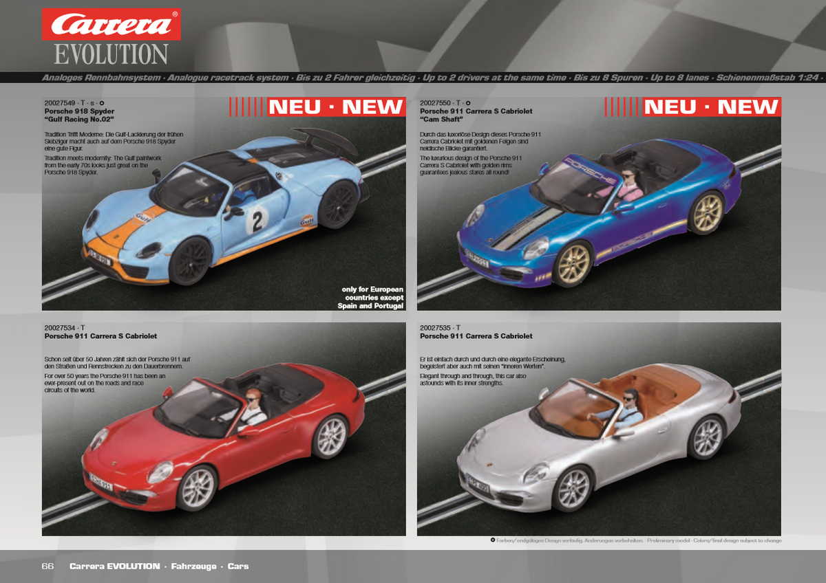 Carrera Catalogue 2017 page 66