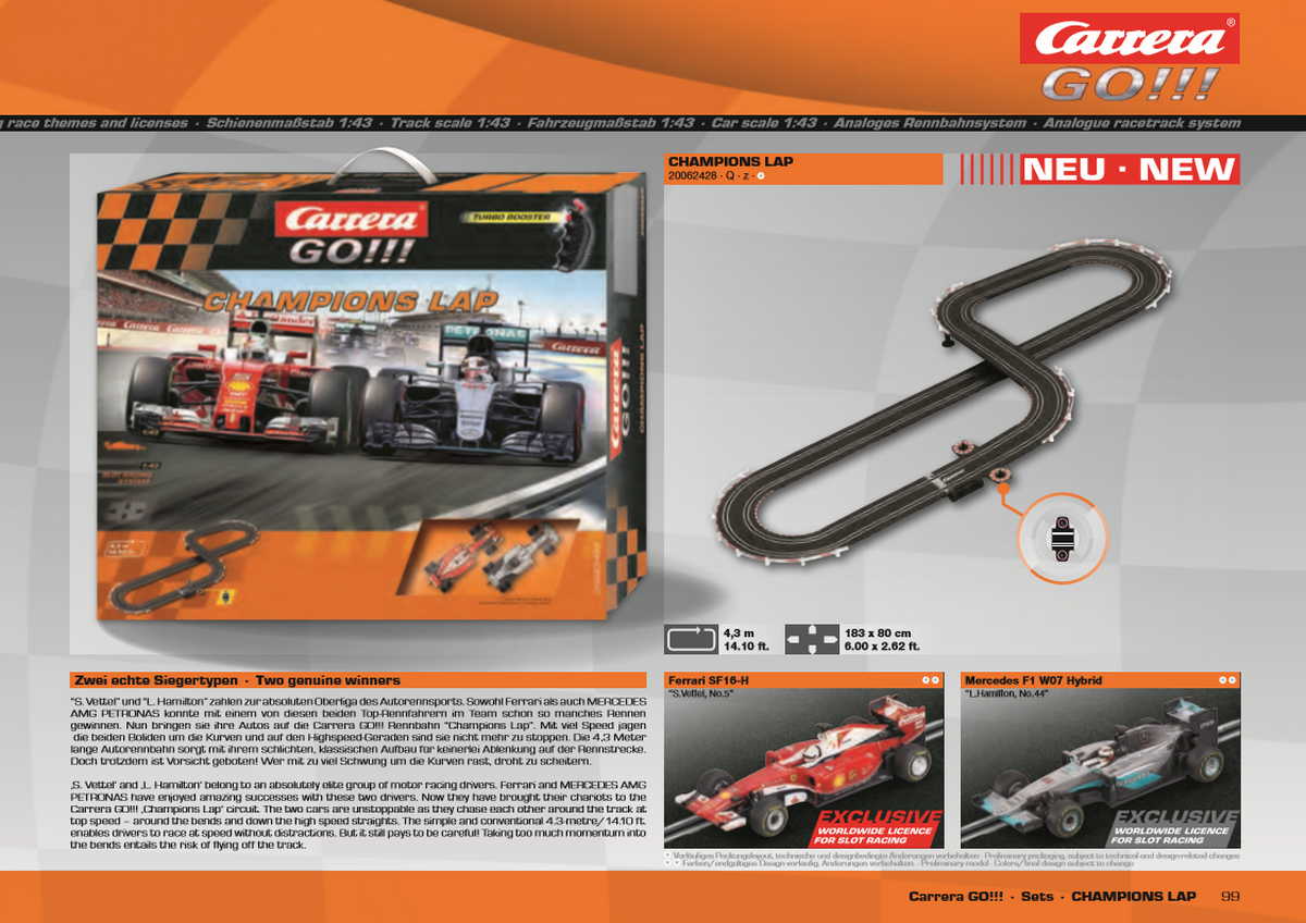 Carrera Catalogue 2017 page 99