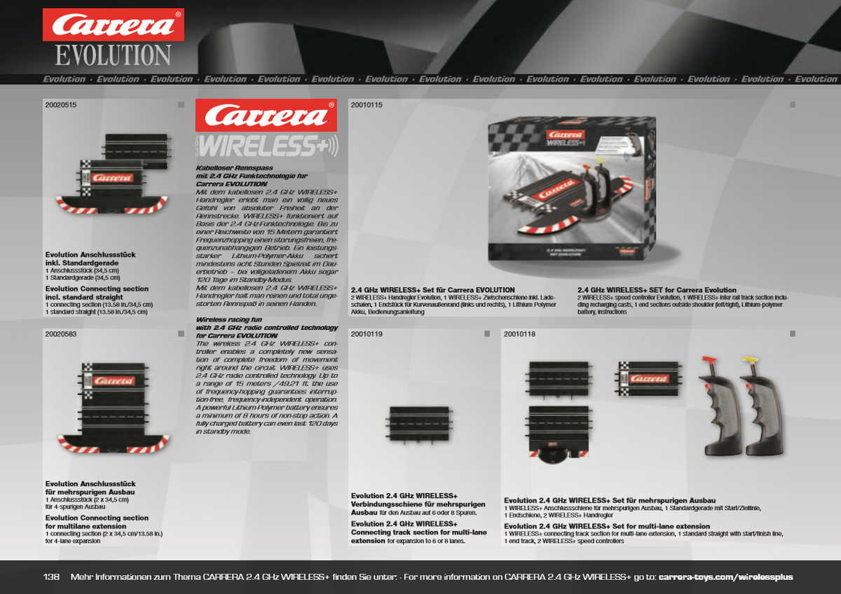 Carrera Catalogue 2017 page 138