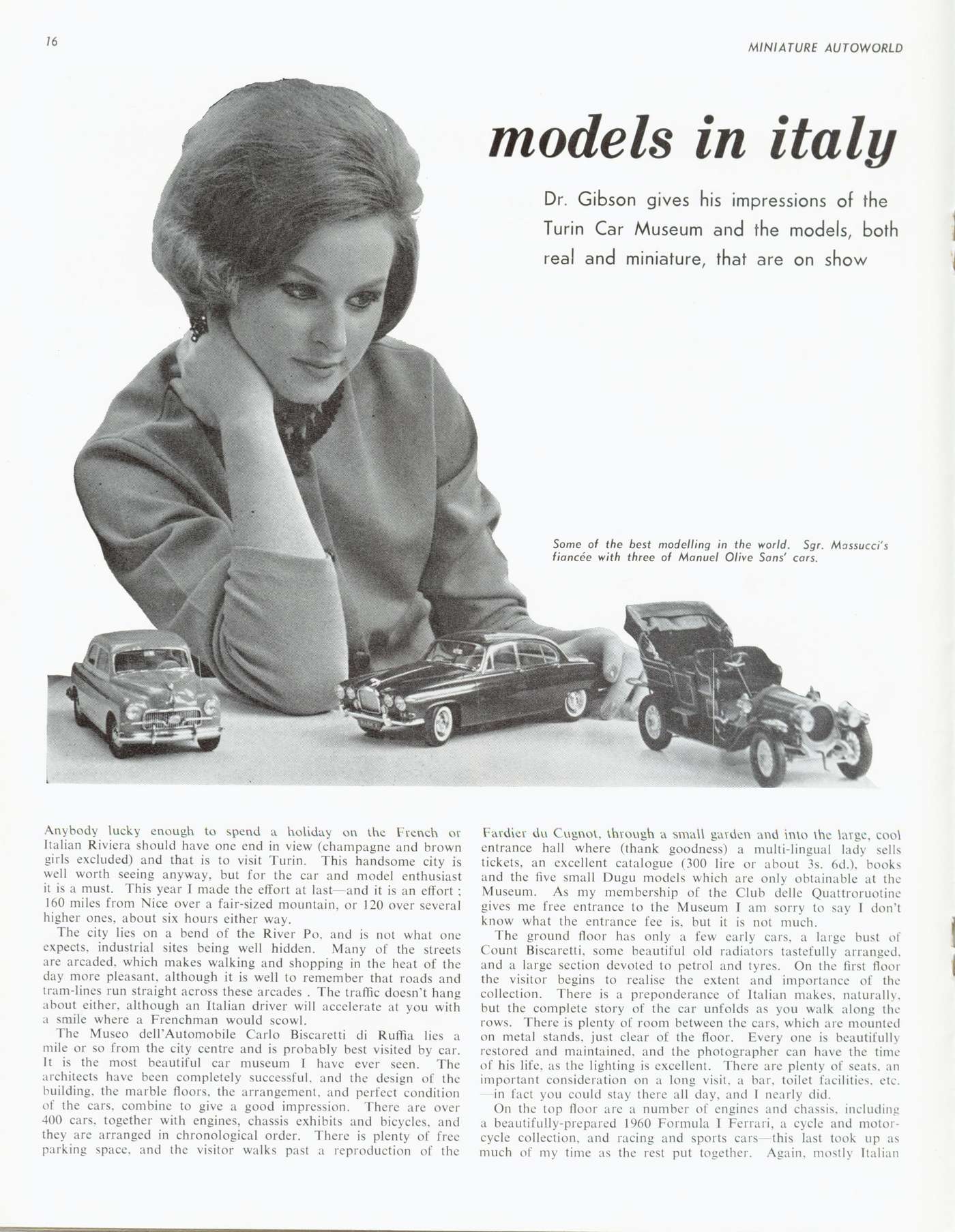 Miniature Autoworld January 1965 page 24