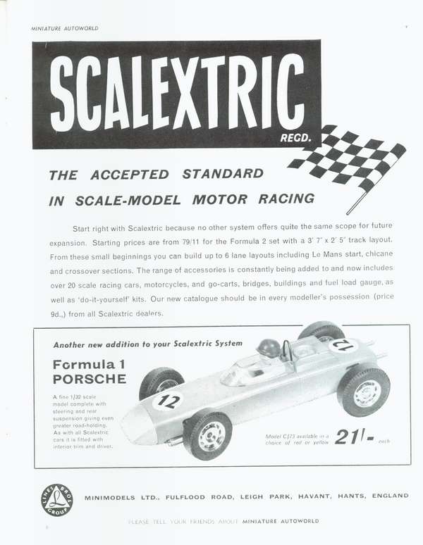 Miniature Autoworld January 1965 page 5